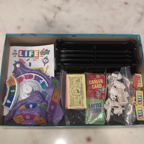 The Game of Life Spongebob Squarepants Editions Milton Bradley - Picture 10 of 10